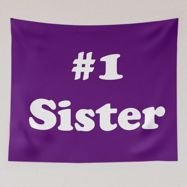 Item preview, #1 Sister designed and sold by ThingsByJoy.