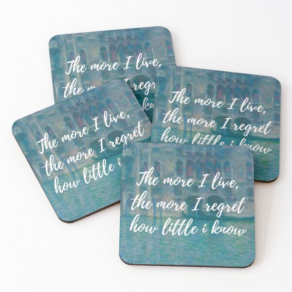 Item preview, Palazzo da Mula de Monet, Venecia con cita designed and sold by LilDesignWitch.
