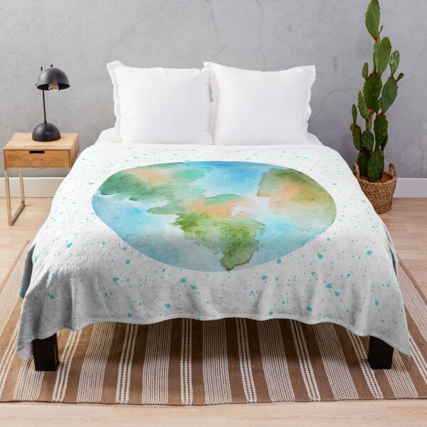 Item preview, Watercolor Earth designed and sold by luizard.