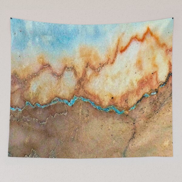 Item preview, Colorful Marble Texture Abstract Decorative Surface designed and sold by worldways.