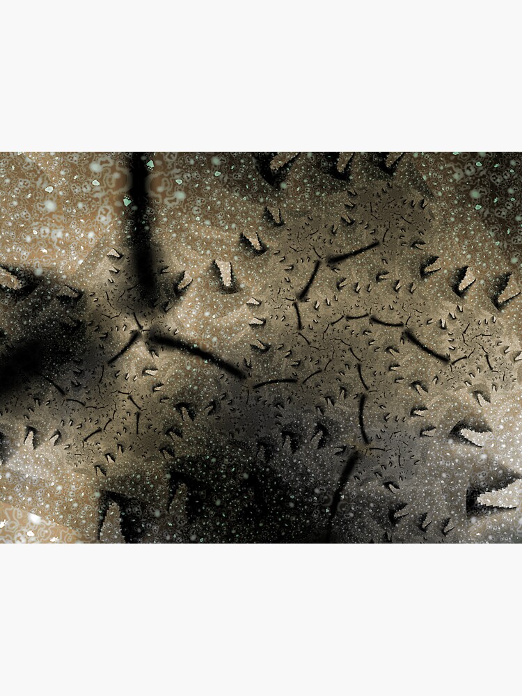 Thumbnail 3 of 3, Sticker, Lunar Surface designed and sold by Garret Bohl.