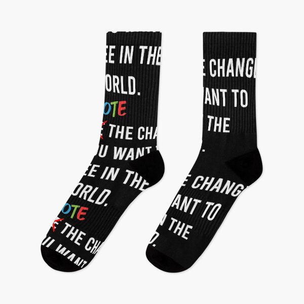 Item preview, Vote The Change You Want To See In The World designed and sold by MJLdesigns.