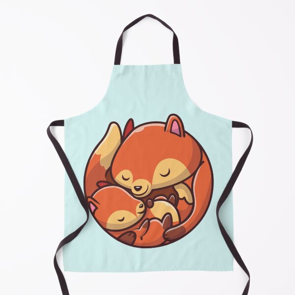 Item preview, Cute mommy fox with her adorable child fox designed and sold by kalud-zoldyck.
