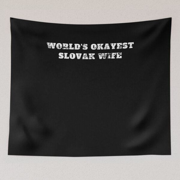 Item preview, Worlds okayest slovak wife Retro Vintage designed and sold by Jeangel97.