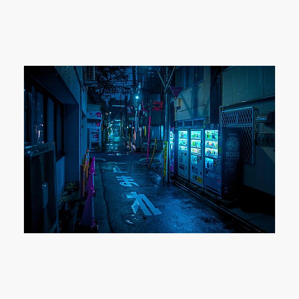 Item preview, Midnight in Tokyo Light up by Vending Machine designed and sold by TokyoLuv.