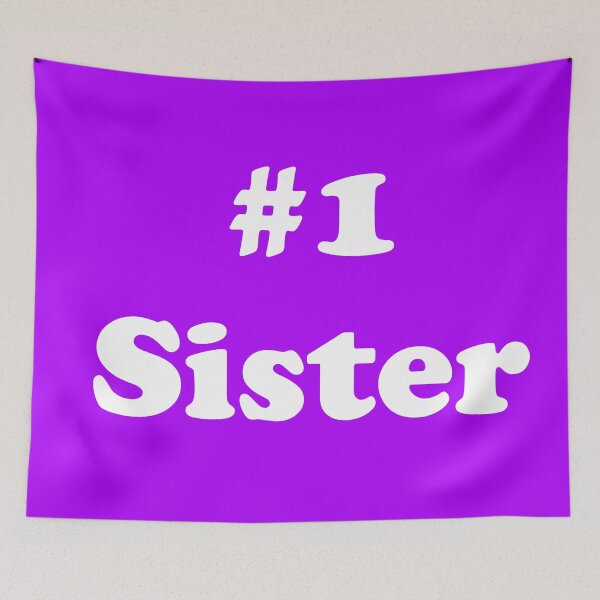 Item preview, #1 Sister designed and sold by ThingsByJoy.