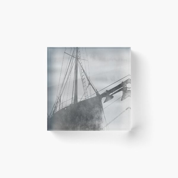 Item preview, Thames Sailing Barge in Fog designed and sold by sirglennbo.