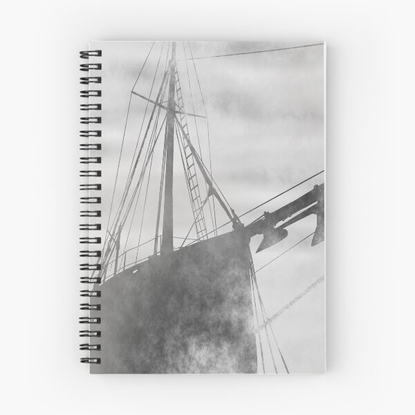 Item preview, Thames Sailing Barge in Fog designed and sold by sirglennbo.