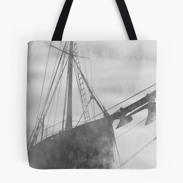Item preview, Thames Sailing Barge in Fog designed and sold by sirglennbo.