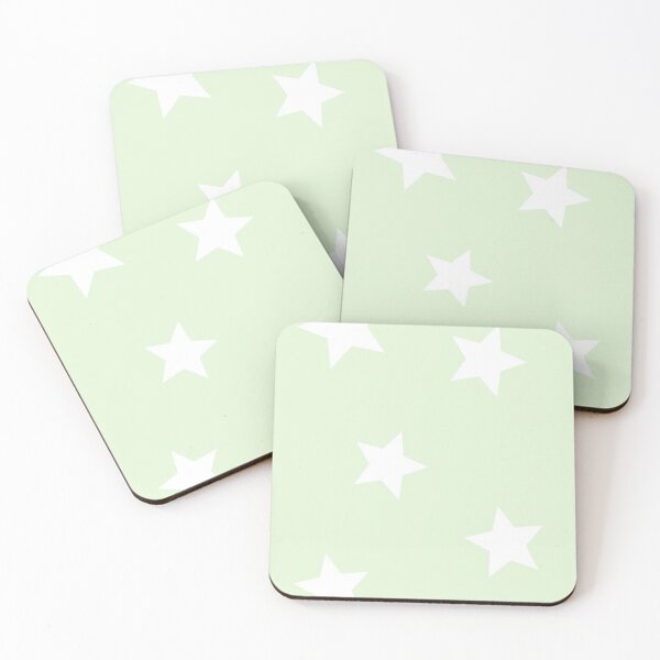 Item preview, Stars in Pastel Green designed and sold by laurasticks.