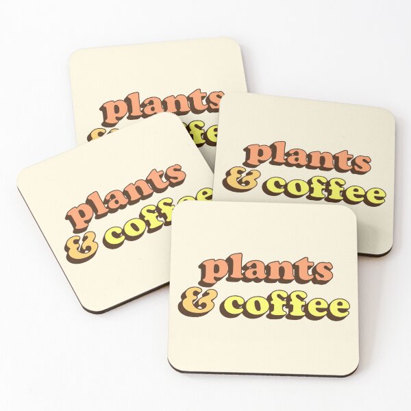 Item preview, Plants and Coffee designed and sold by ColorRitual.