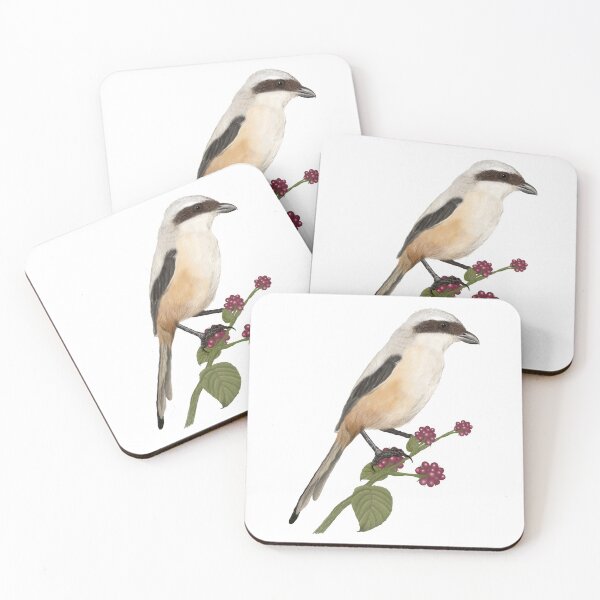 Item preview, Red-backed shrike (Bird) designed and sold by GurfiGraphics.