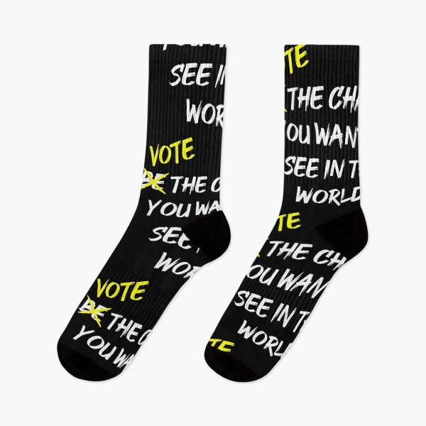 Item preview, Vote The Change You Want To See In The World designed and sold by MJLdesigns.
