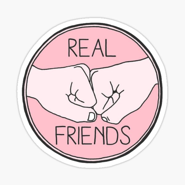 Real Friends Sticker