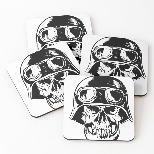 Item preview, halloween military skull designed and sold by miro-art.