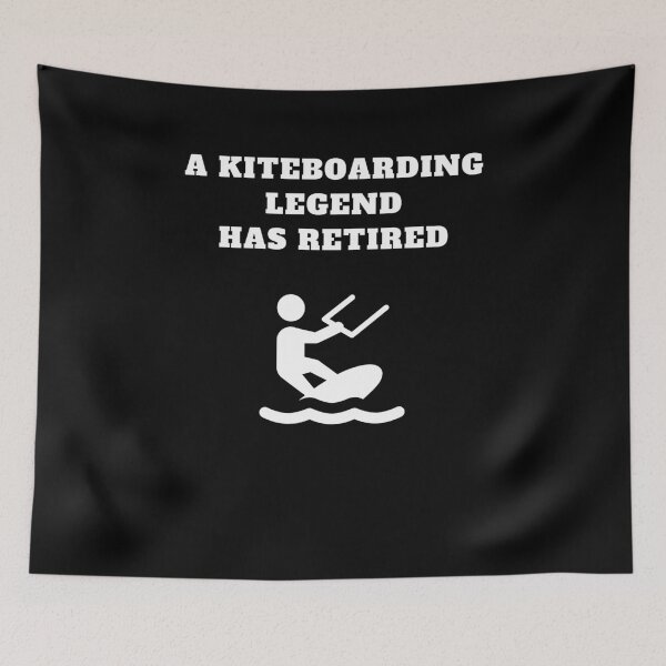 Item preview, A kiteboarding legend has retired designed and sold by Jeangel97.