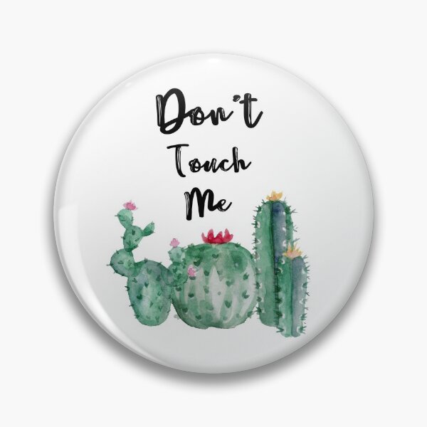 Item preview, Don't Touch Me Cactus designed and sold by HastyHouse.