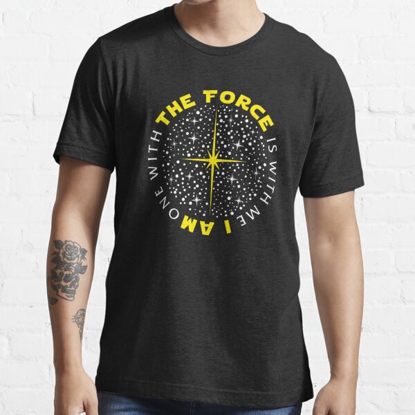 The Force is with me (gelb) Essential T-Shirt