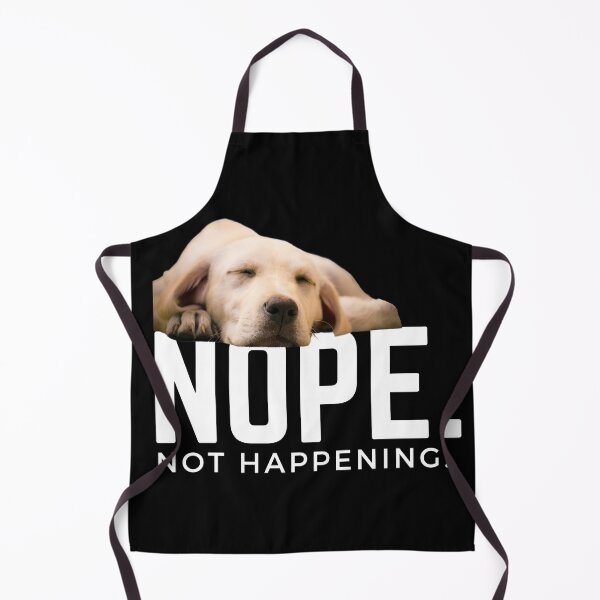 Item preview, Nope. Not happening. (Sleepy Golden Labrador) designed and sold by JellyBeenzz.