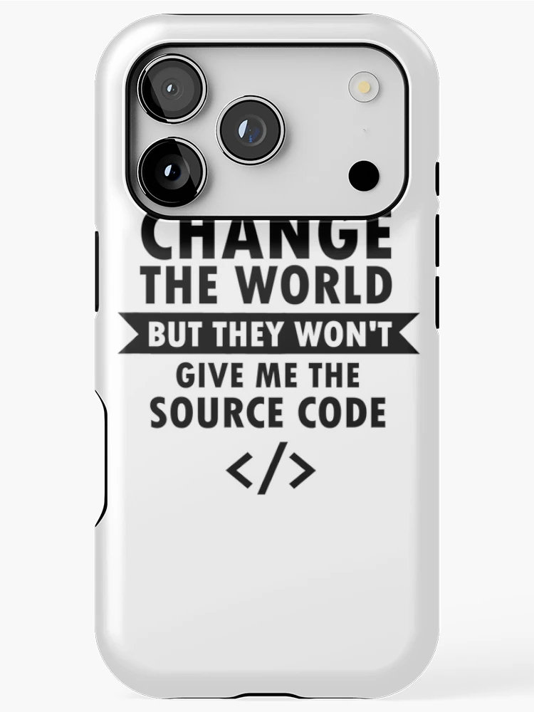 Thumbnail 1 of 4, iPhone Case, Programmer Gift Programming Computer Scientist Source Code designed and sold by LeMuesch.