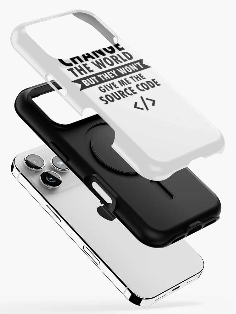 Thumbnail 2 of 4, iPhone Case, Programmer Gift Programming Computer Scientist Source Code designed and sold by LeMuesch.