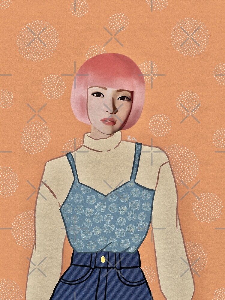 Pink Haired Girl by StellarTatter