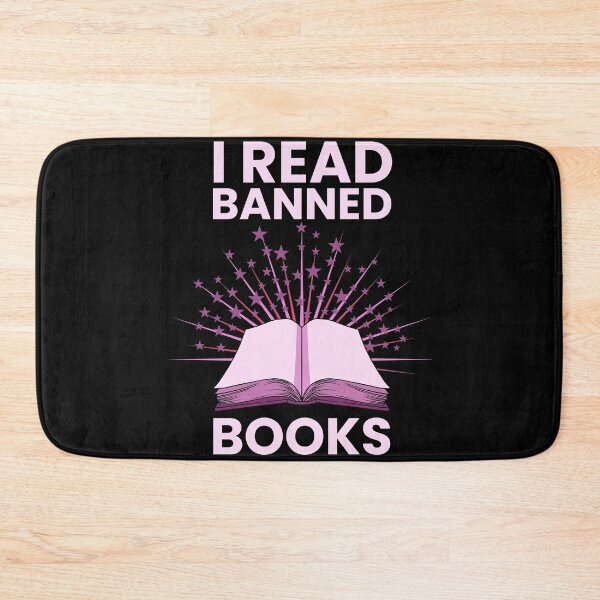 Item preview, I Read Banned Books Reader Tee designed and sold by Manisma Road.