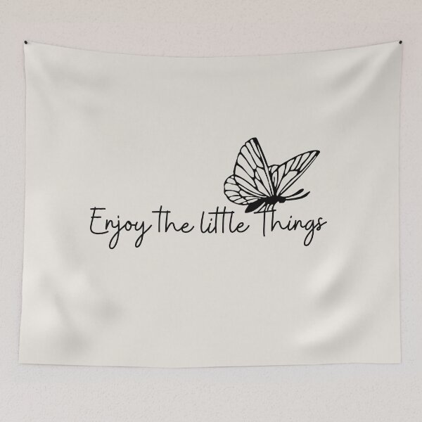 Item preview, Copy of Enjoy The Little Things Simple Minimalist Butterfly  Design designed and sold by zedonee.