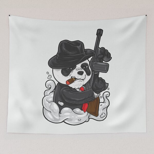 Item preview, Badass Panda designed and sold by kalud-zoldyck.