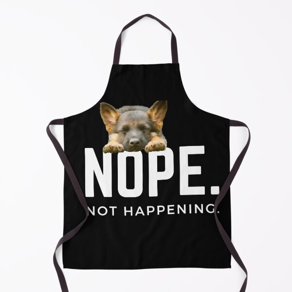Item preview, Nope. Not happening. (Sleepy German Shepherd pup) designed and sold by JellyBeenzz.