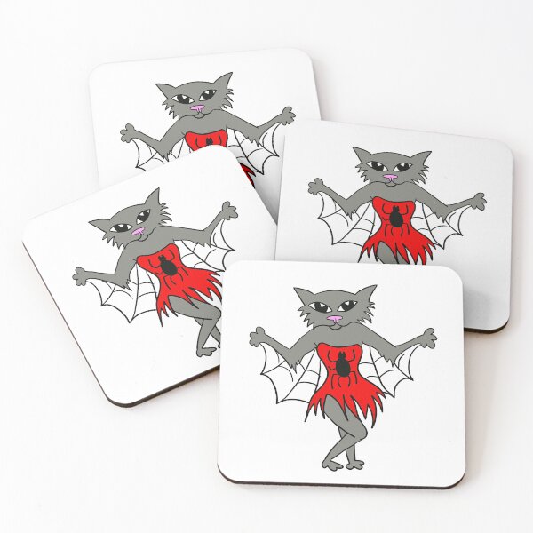 Item preview, Halloween Spider Cat designed and sold by KitCatCards.