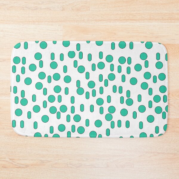 Item preview, Teal Green Circles and Ovals designed and sold by DesignsByMuriel.