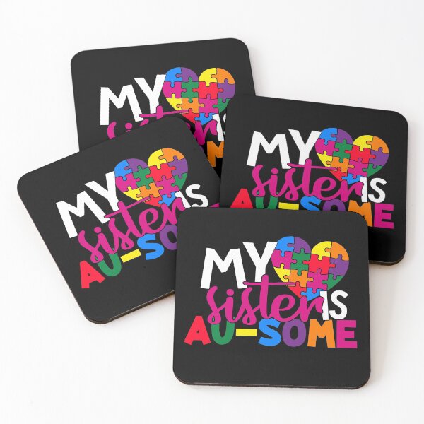Item preview, My Sister Is Ausome Autism Awareness  designed and sold by Tatt-Hooligans.