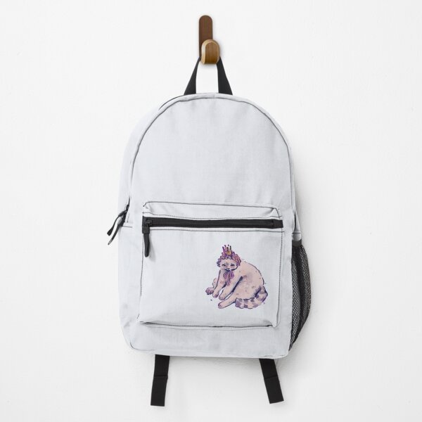 Item preview, White Cat Wearing a Crown designed and sold by lissv.