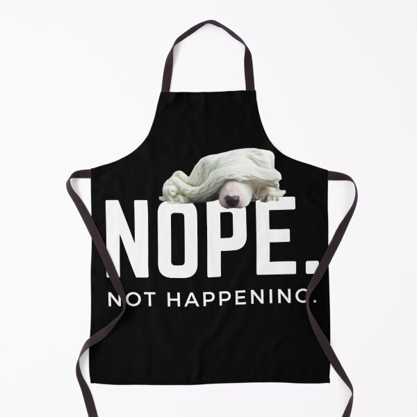 Item preview, Nope. Not happening. (Sleepy English Bulldog) designed and sold by JellyBeenzz.