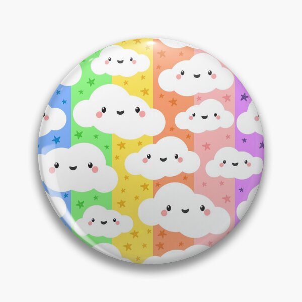 Item preview, Cute Clouds Rainbow Background designed and sold by SofiaSava01.
