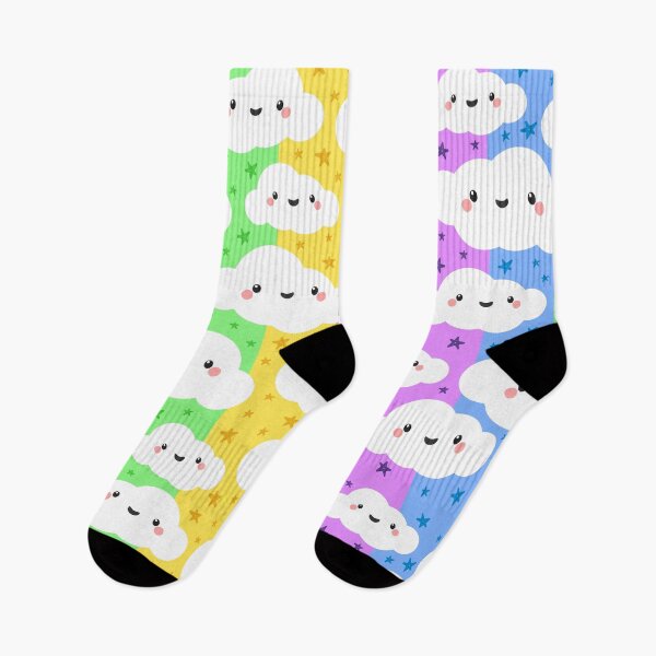 Item preview, Cute Clouds Rainbow Background designed and sold by SofiaSava01.