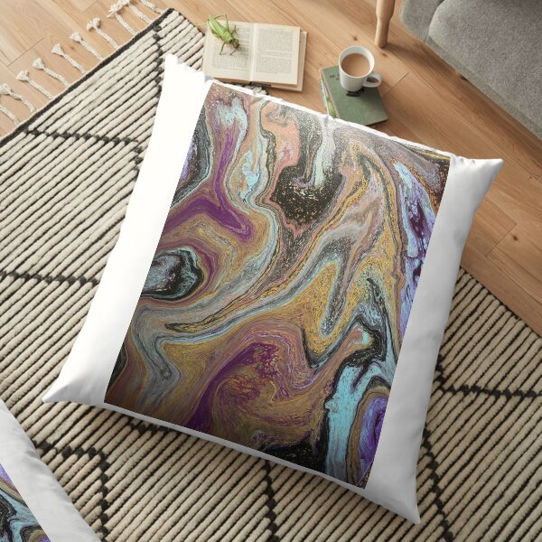 Modern Starry Night Floor Pillow