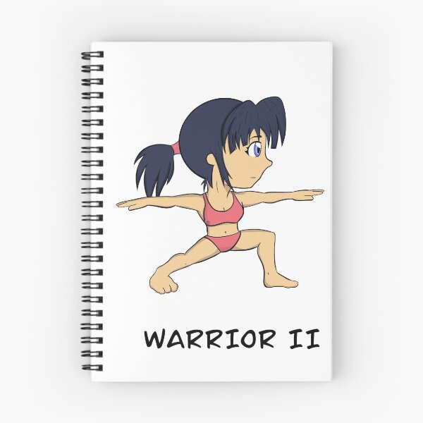 Item preview, Chibi Yoga - Warrior II ft Luria designed and sold by TnKconcepts.