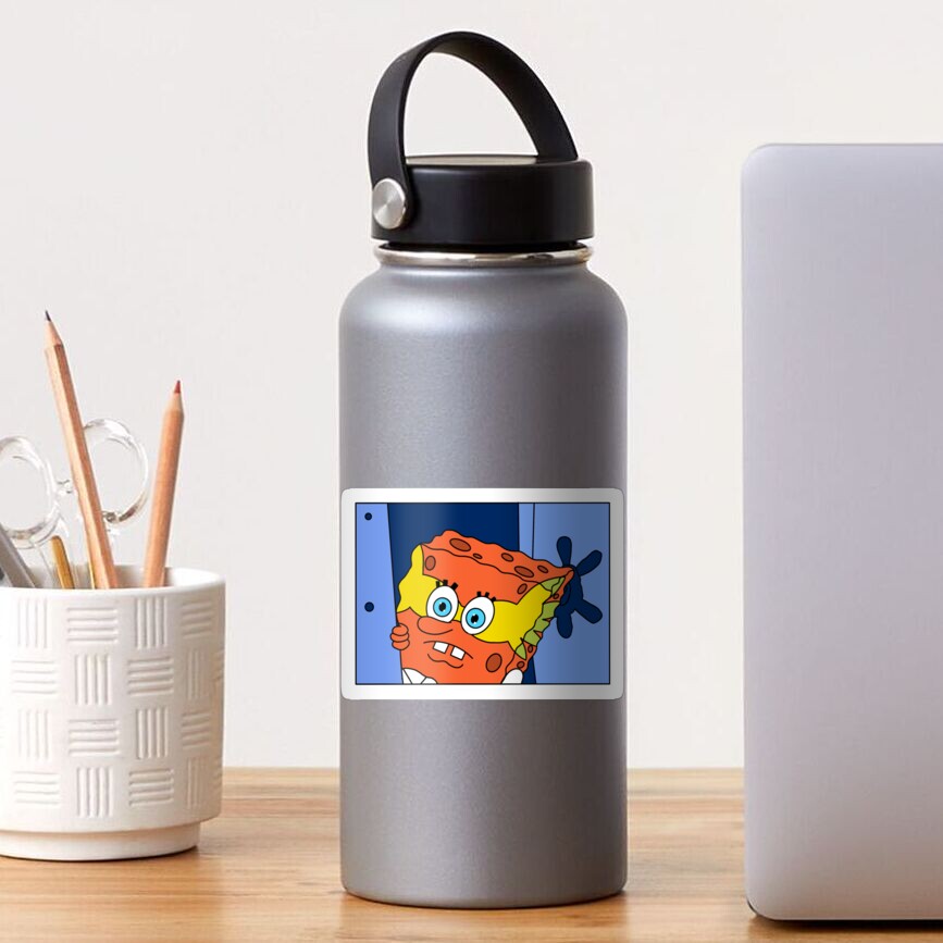 "Spongebob Spray Tan" Sticker for Sale by Maddzdesigns Redbubble