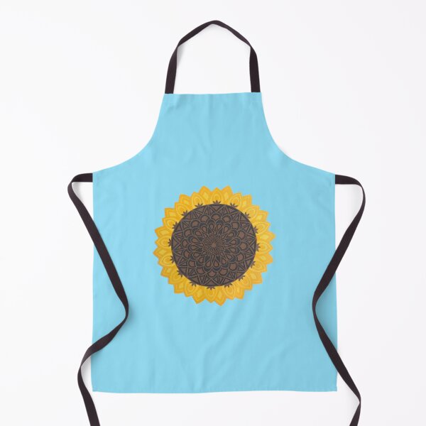 Artikelvorschau, Sonnenblumen-Mandala entworfen und verkauft von Heartcrafts.