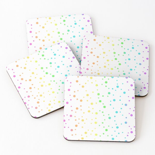 Item preview, Rainbow Gradient Polka Dots designed and sold by Whoopsidoodle.