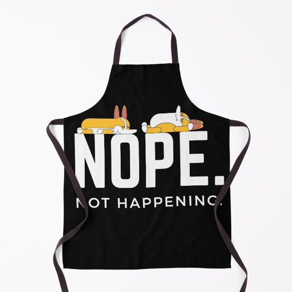 Item preview, Nope. Not happening. (Sleepy Corgies) designed and sold by JellyBeenzz.