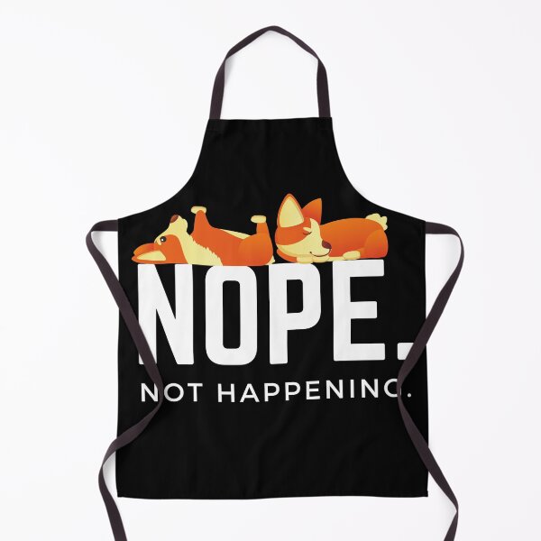 Item preview, Nope. Not happening. (Sleepy Corgies 2) designed and sold by JellyBeenzz.