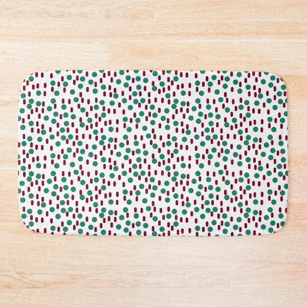 Item preview, Christmas Red and Green Circles and Ovals designed and sold by DesignsByMuriel.