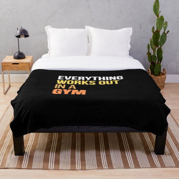 Item preview, Everything Works Out in A Gym designed and sold by Achidesign.