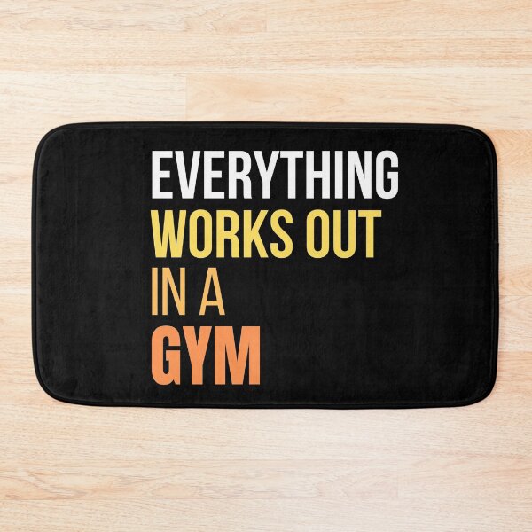 Item preview, Everything Works Out in A Gym designed and sold by Achidesign.