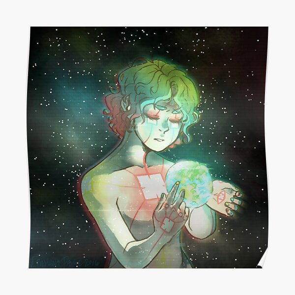 The old Goddess weeps Poster