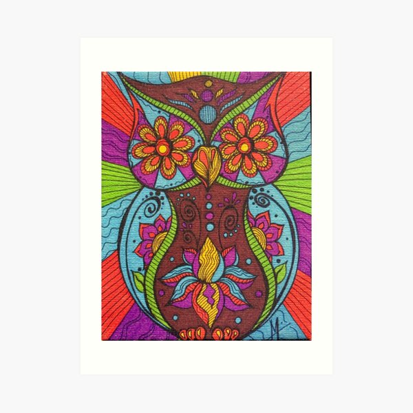 Owl-ly Art Print