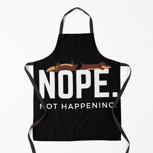 Item preview, Nope. Not happening. (Sleepy Dachshunds) designed and sold by JellyBeenzz.